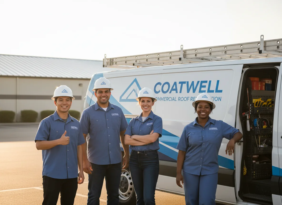 Commercial roof coating company in Pewaukee, WI
